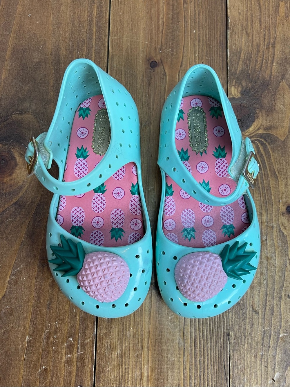 Mini Melissa toddler size 8 jelly mary Jane shoes
